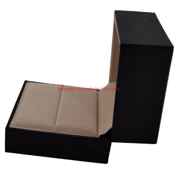 تصميم Clamshell الألوان الخضراء الأنيقة الورق المقوى عرض حلقة صندوق هدية في شكل CDR / EPS / JPG / TIF
